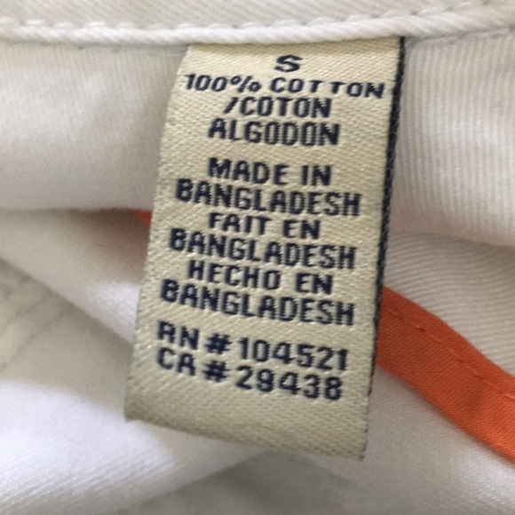 LADIES Caribbean joe white denim jacket small - Picture 4 of 4